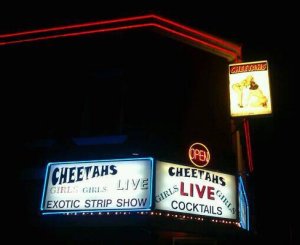 Cheetahs Exterior sign shot